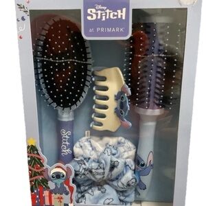 Primark Stitch Hair Care Set - Black, Purple, and White